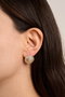 Heliophilia Silver Pendientes de Oro con Recubrimiento de Laca